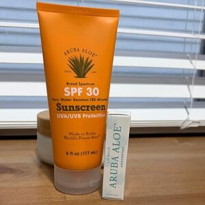 Aruba Aloe SPF 30 Sunscreen - Orange Tube